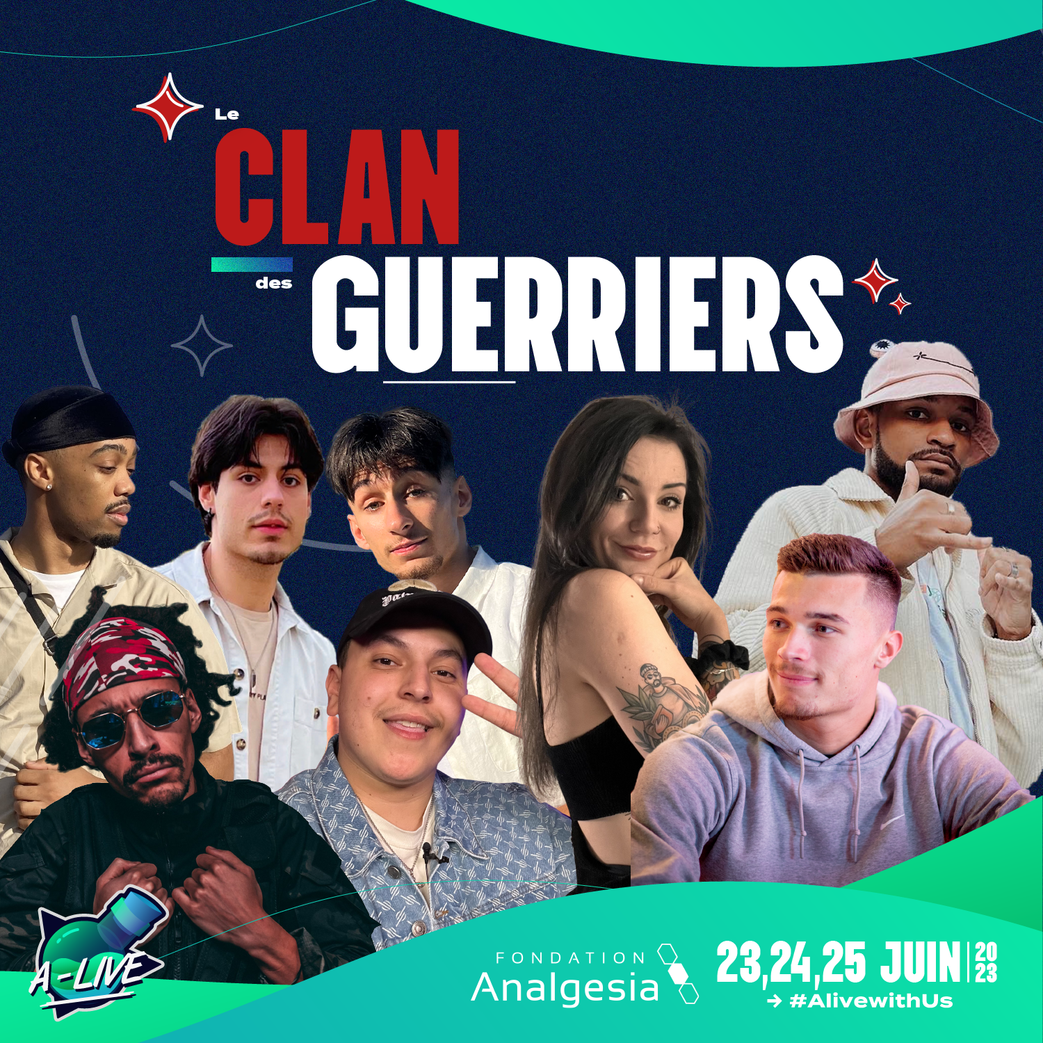 Clan guerriers A-Live 3